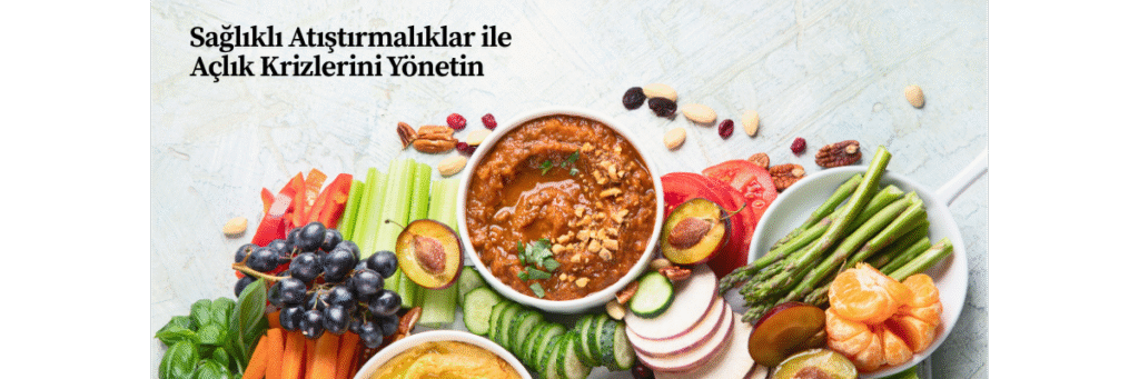 Sağlıklı Atıştırmalıklar ile Açlık Krizlerini Yönetin